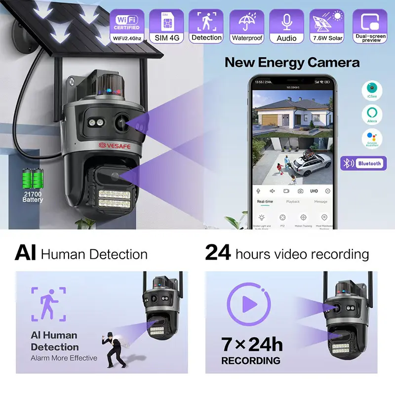 Hot Sale Sim Card Solar Camera Sim Card Solar Camera Company 7