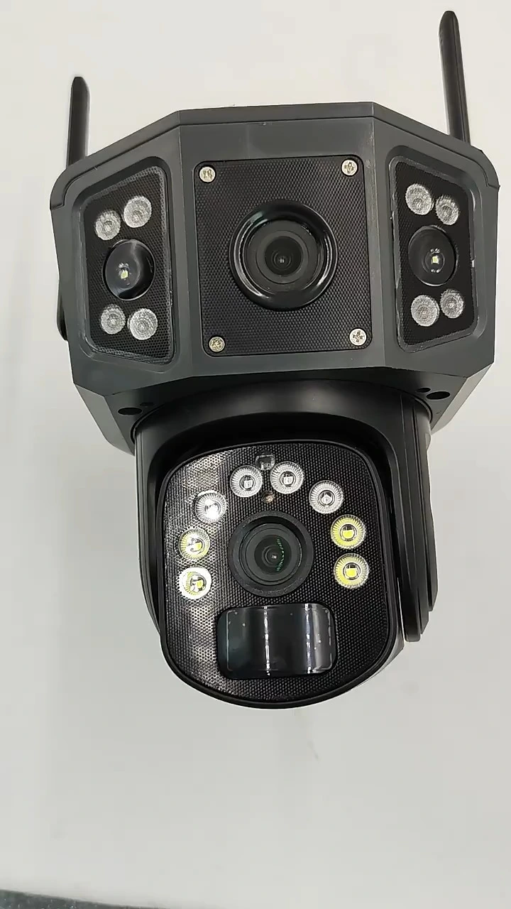 2 Lens Smart Ai Security Alarm Cctv Solar Camera 1