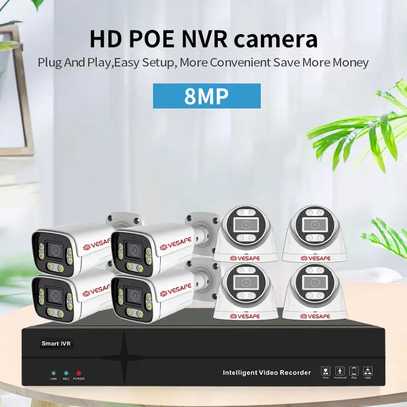 Professional Poe Nvr Security System From China for Supermarket 2