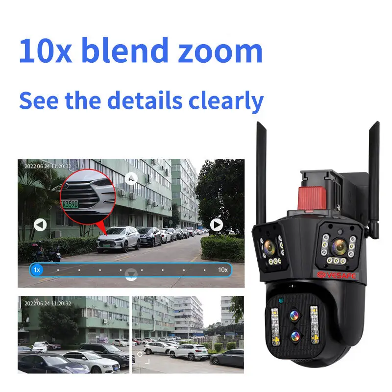 Solar Ip Camera Factory Price for Home 2
