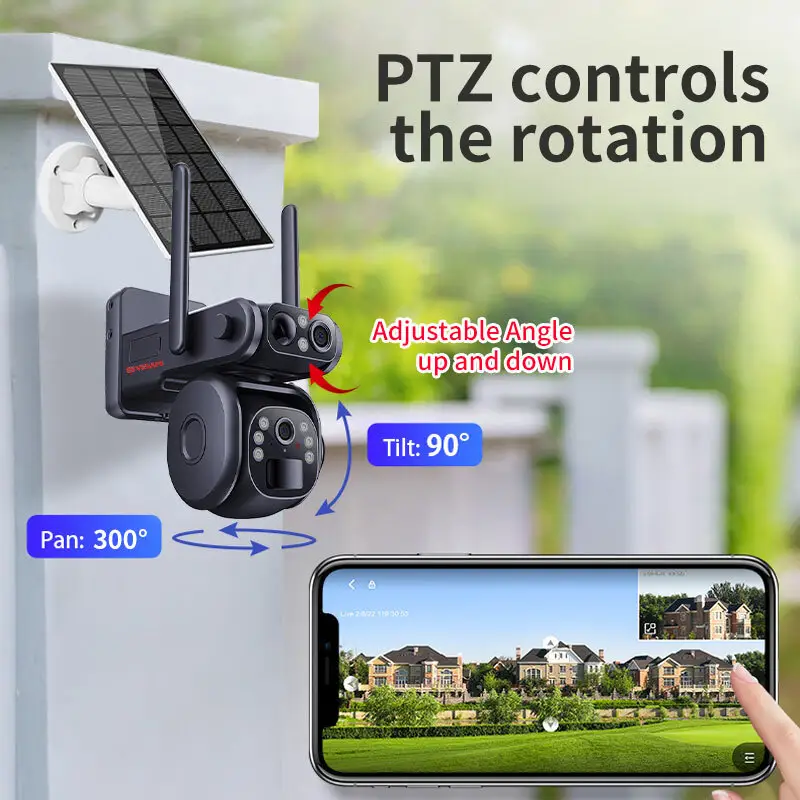 Cheapest 4g Wifi Solar Ptz Camera Manufacturing for Marketplace 4