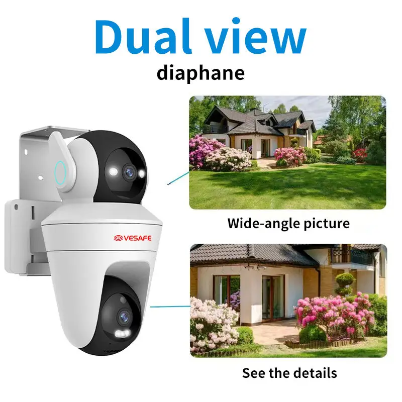 VESAFE Smart Outdoor Ip Camera Personalized 3