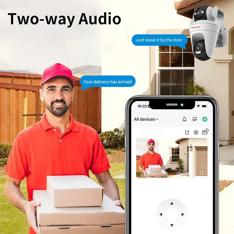 VESAFE Smart Outdoor Ip Camera Personalized 4