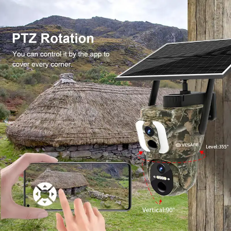 Professional Low Power Solar 4g Camera with Good Price for Sale 5
