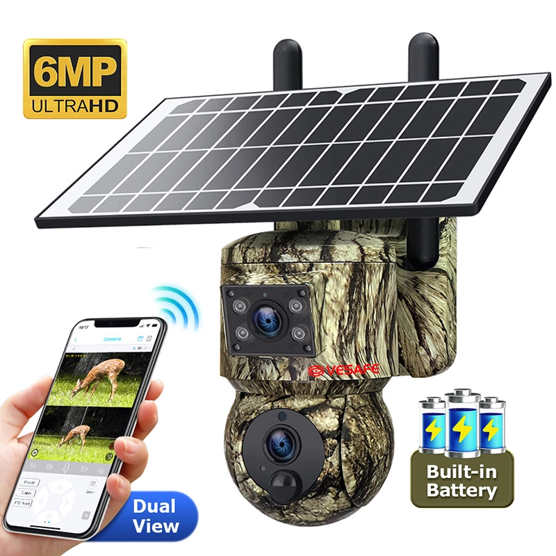 UBOX Dual Lens View Camouflage Hunting Wireless Camera 1