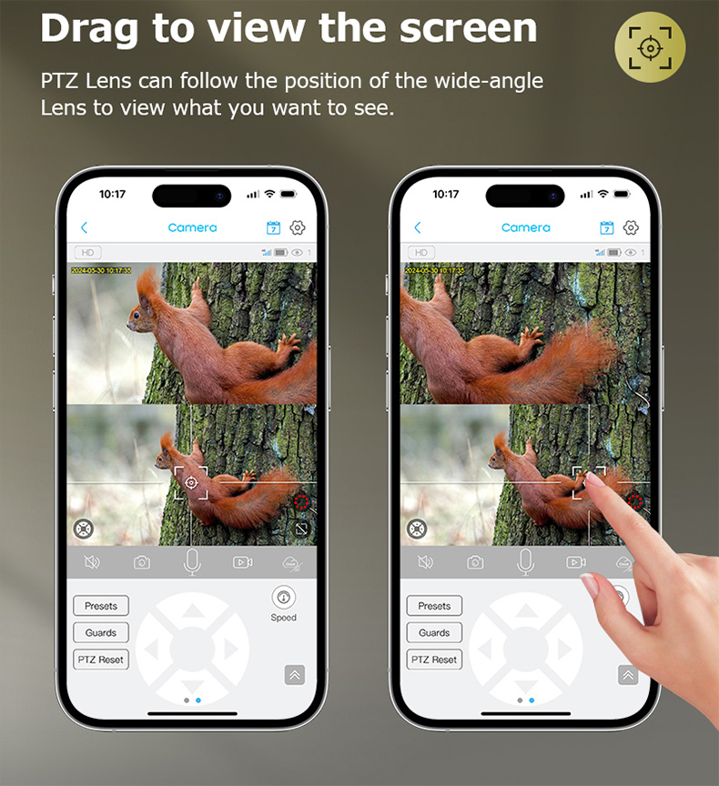 UBOX Dual Lens View Camouflage Hunting Wireless Camera 2