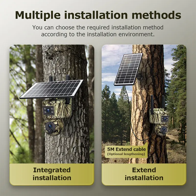 New Solar Cellular Trail Camera Solar Cellular Trail Camera Company 5