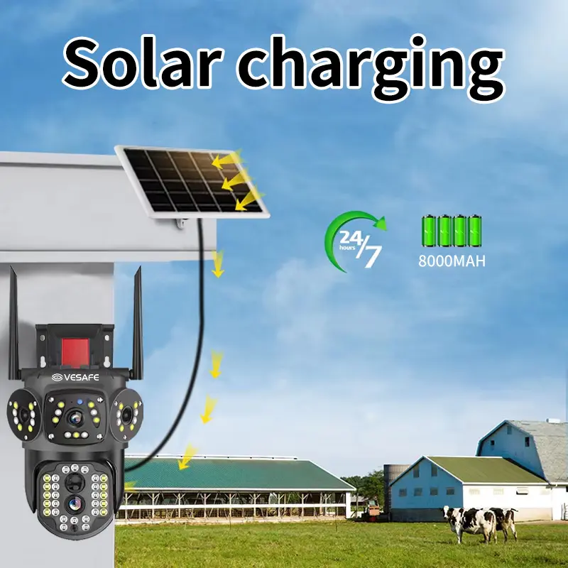 Solar Security Camera 4g Supply for Outdoor 2