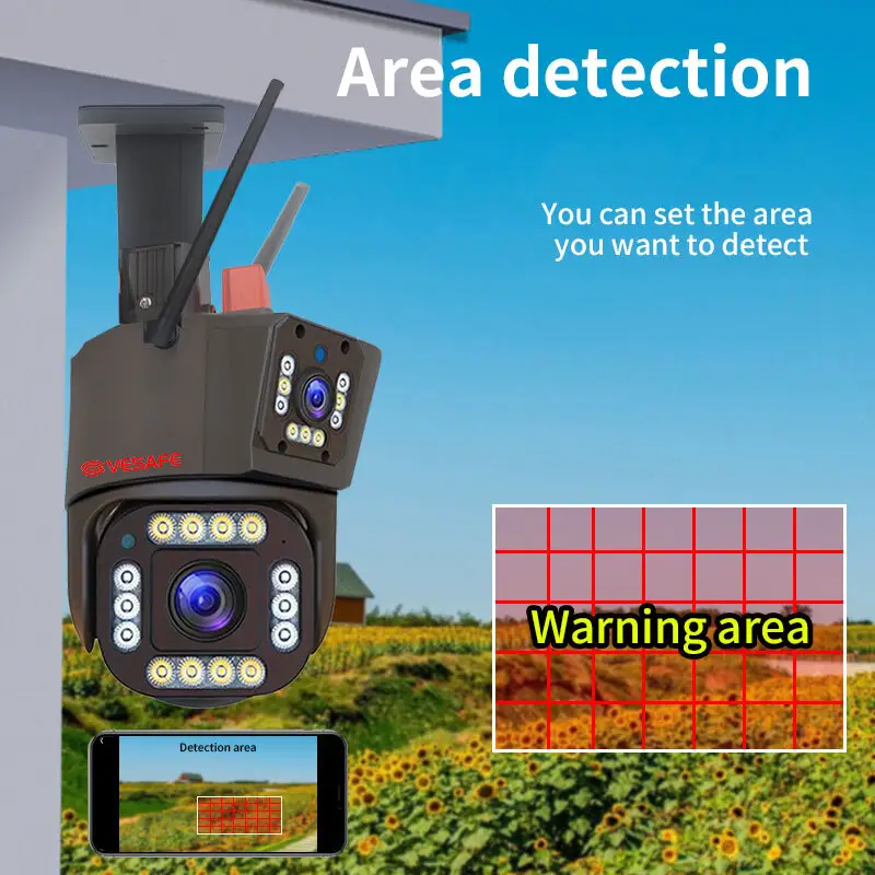 Best Price 4g Solar Cctv Camera Series for Home 4
