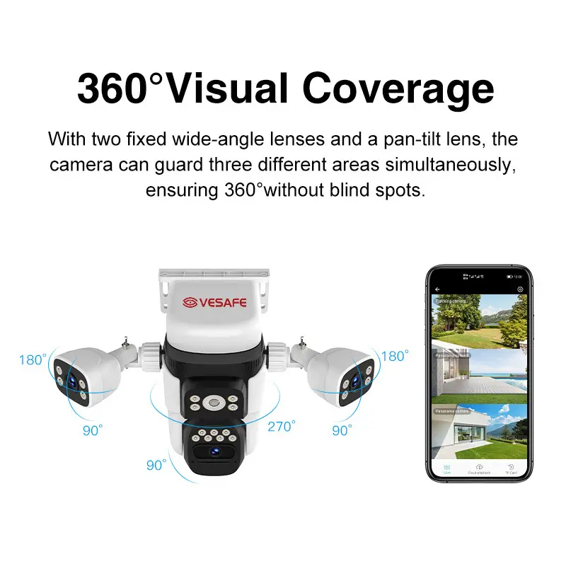 Solar Security Camera 4g - for Sale - VESAFE 6