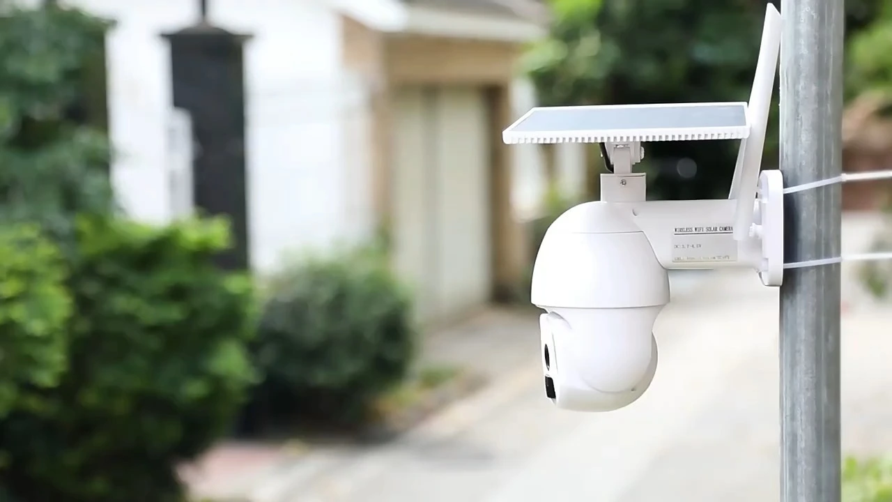 TUYA APP الذكية CCTV قبة كاميرا الأمن الشمسية 1