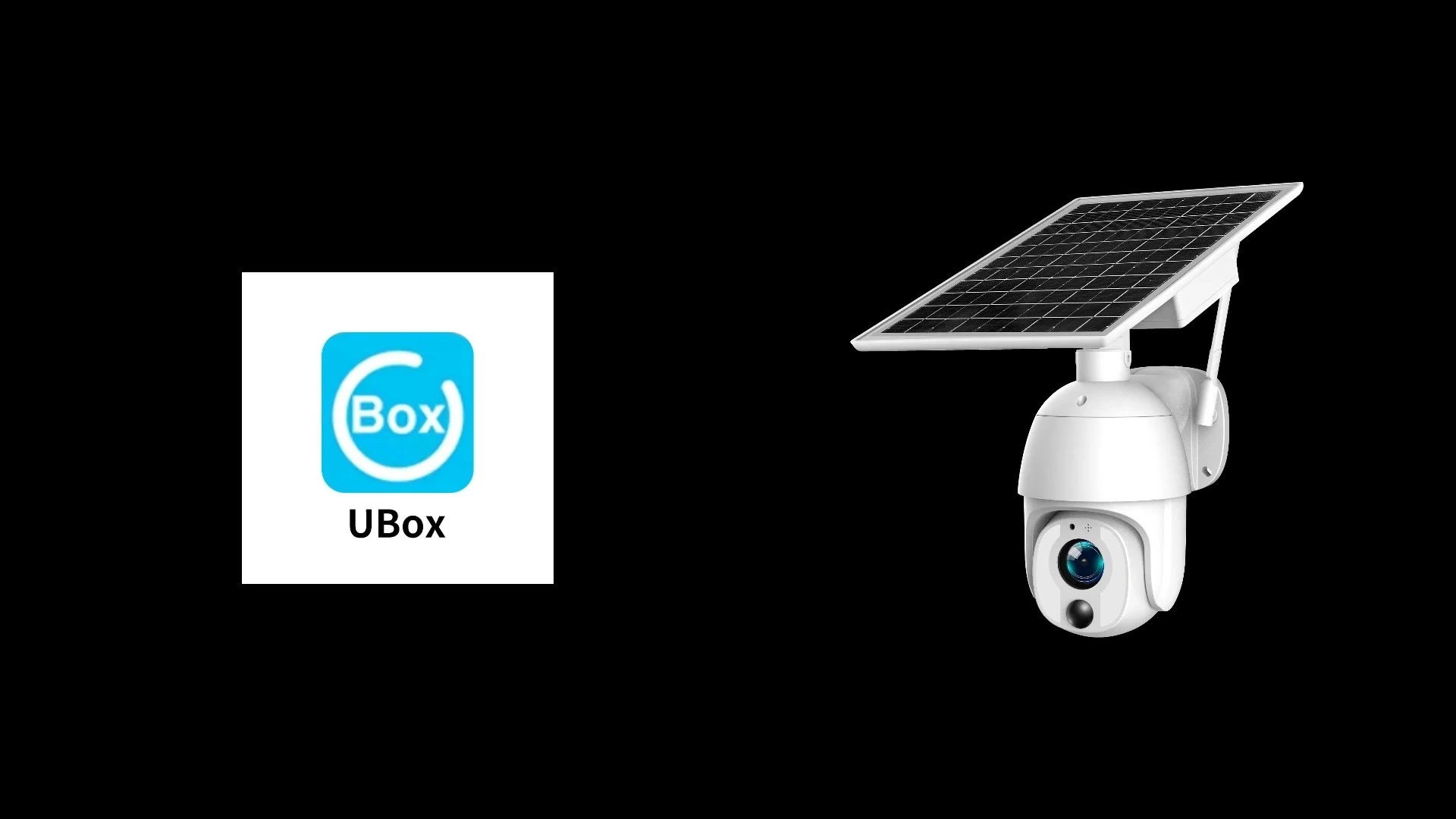 10X ズーム 4G Ubox ソーラー CCTV PTZ カメラ 1