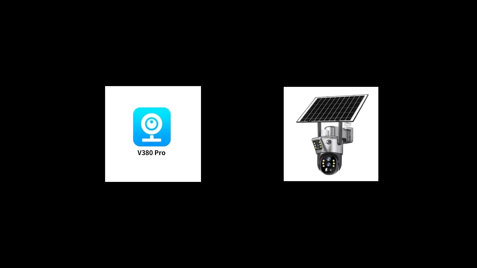 Smart Outdoor Wireless Ptz V380 Solar Security Camera 1