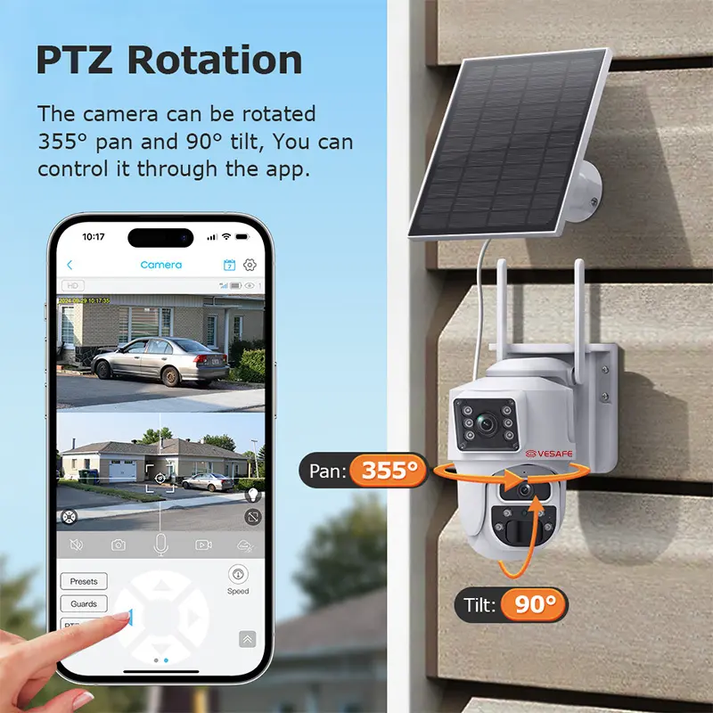 For Park Solar Camera Ptz by VESAFE 3