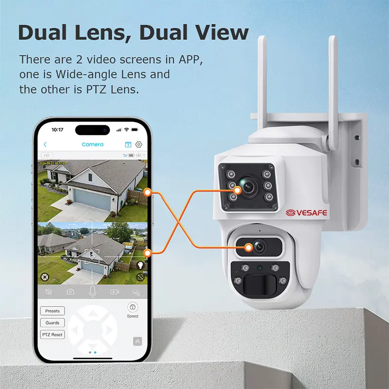 For Park Solar Camera Ptz by VESAFE 4
