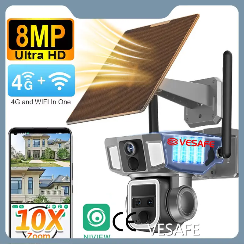 Ptz Solar Camera 4g for Supermarket New Arrival 1