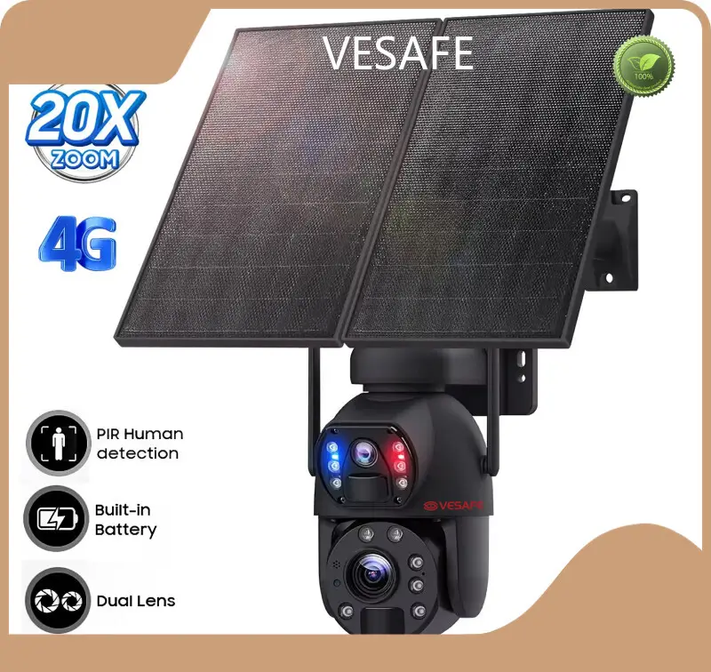 For Supermarket Solar 4g Ptz Camera by VESAFE 1