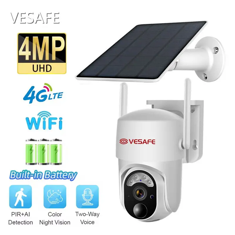 Solar Camera Supplier - for Park - VESAFE 1