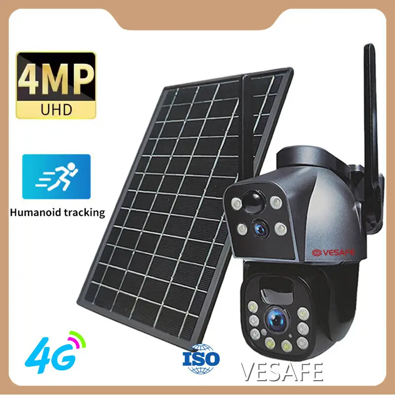For Marketplace Ptz Solar Camera 4g by VESAFE 1