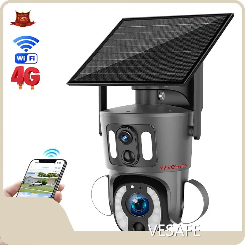 Solar Camera Cctv - for Supermarket - VESAFE 1