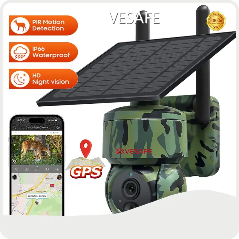 Solar Panel for Cellular Trail Camera - for Marketplace - VESAFE 1
