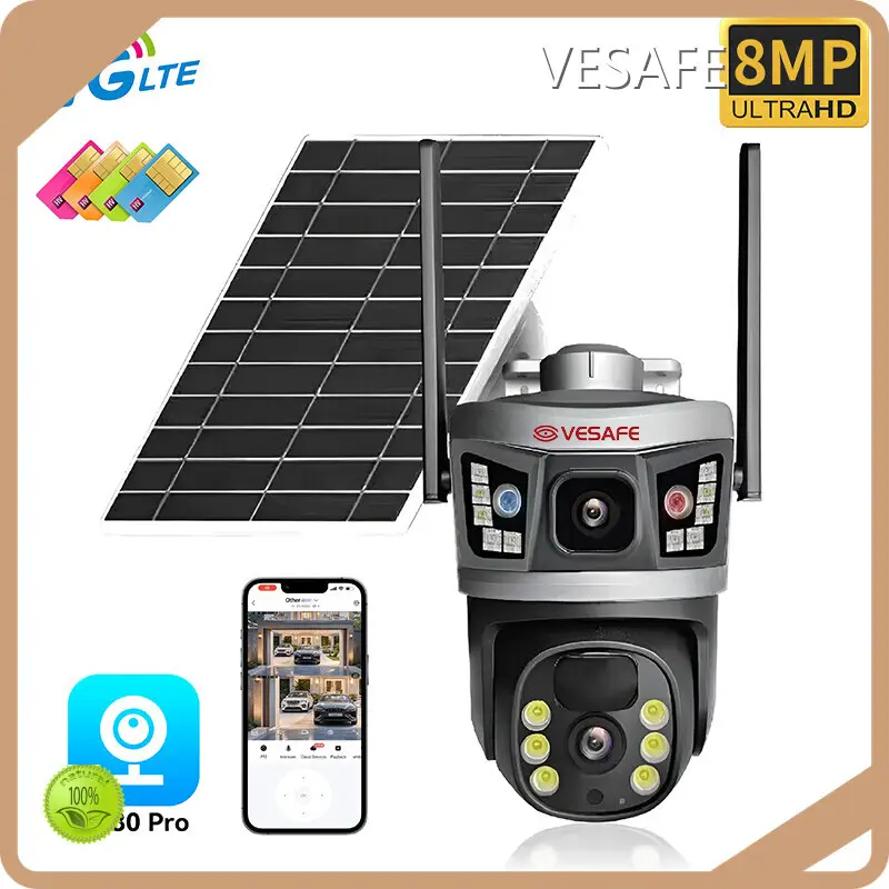 4g Solar Cctv - for Outdoor - VESAFE 1