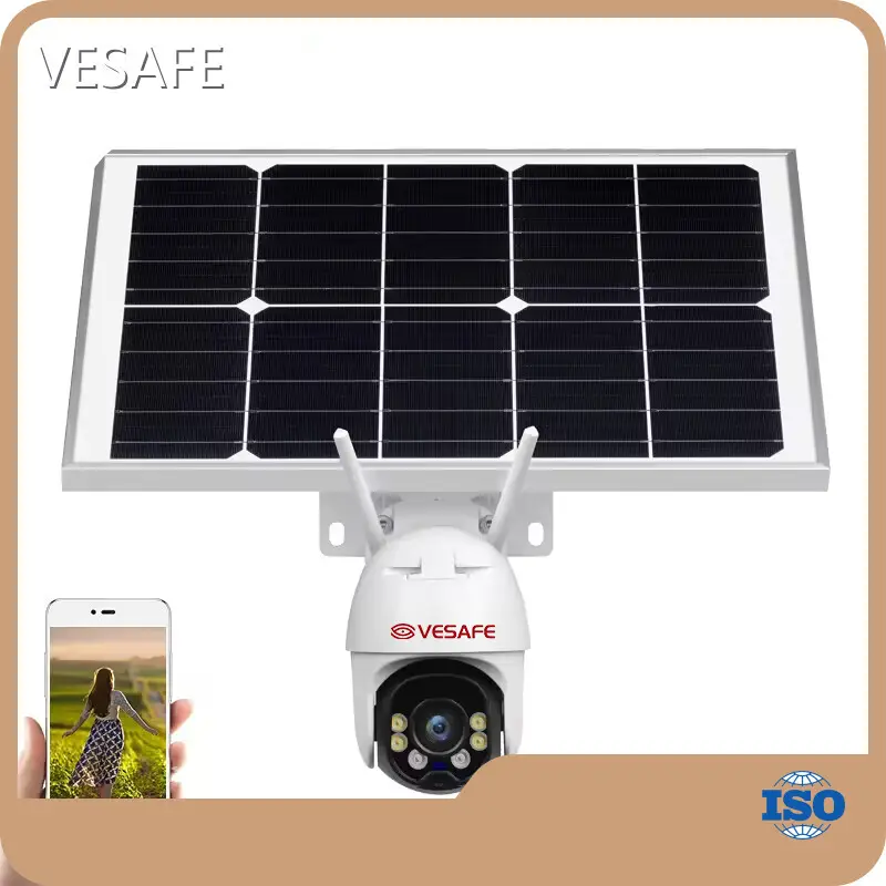 Solar Powered 4g Security Camera for Industry New Arrival 1