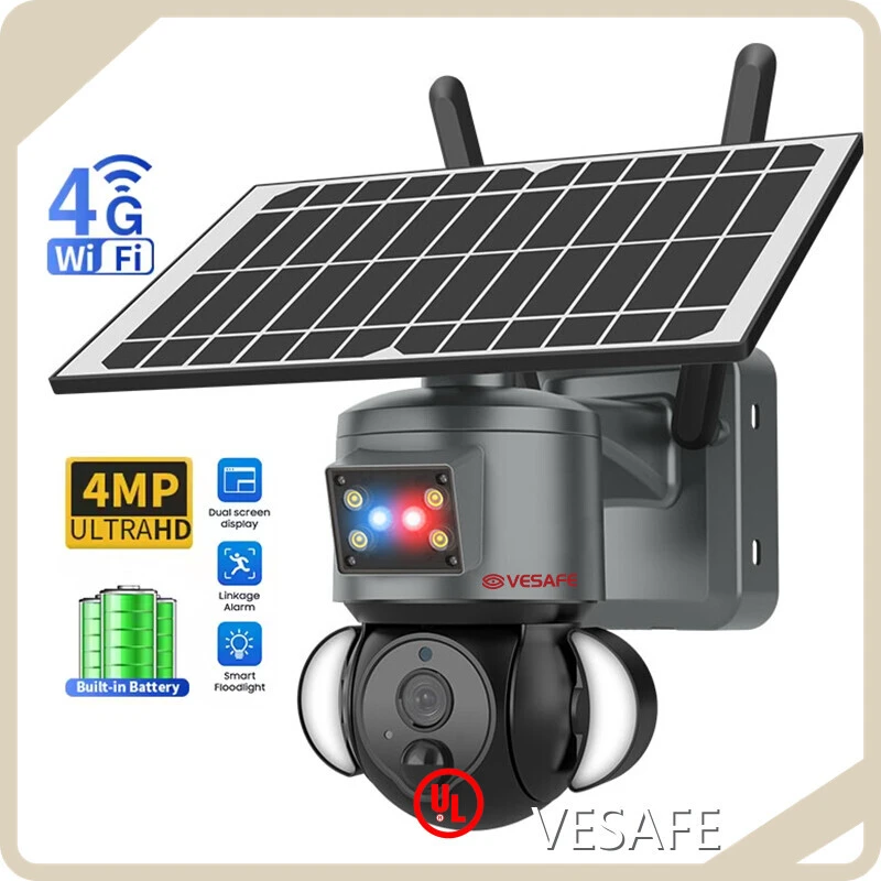 4g Solar Security Camera - for Home - VESAFE 1