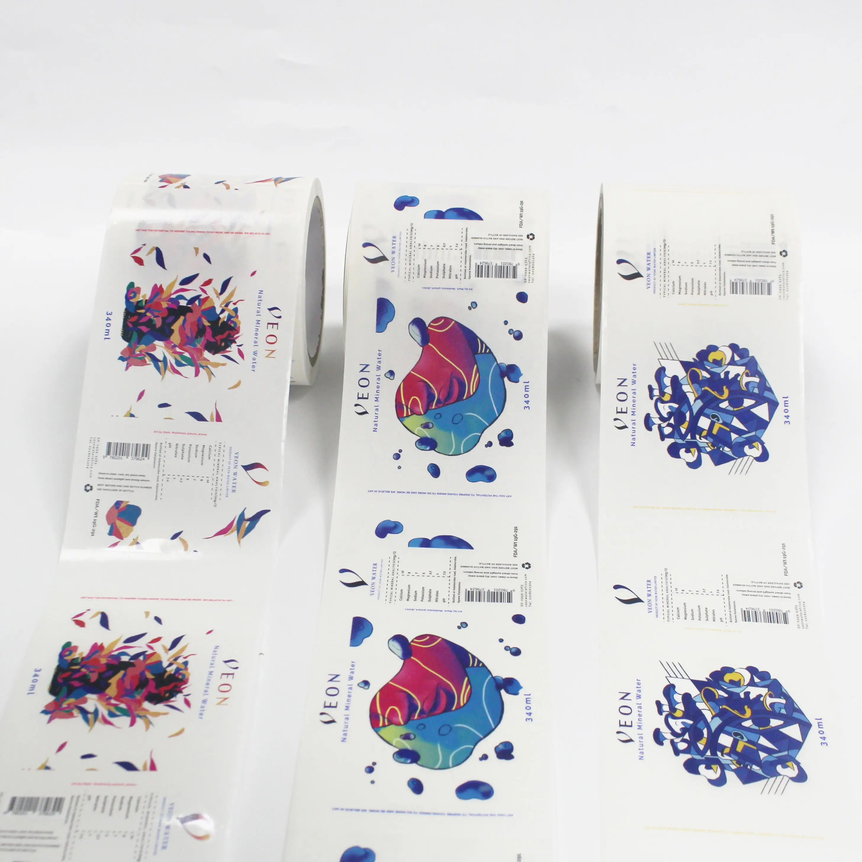 Perfume Oil Labels 100pcs - - DJB 6