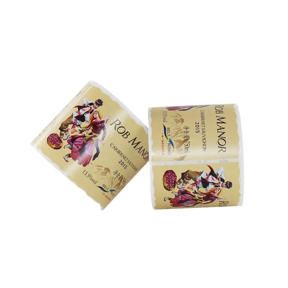 Wedding Wine Labels BOPP Wholesale - DJB 6