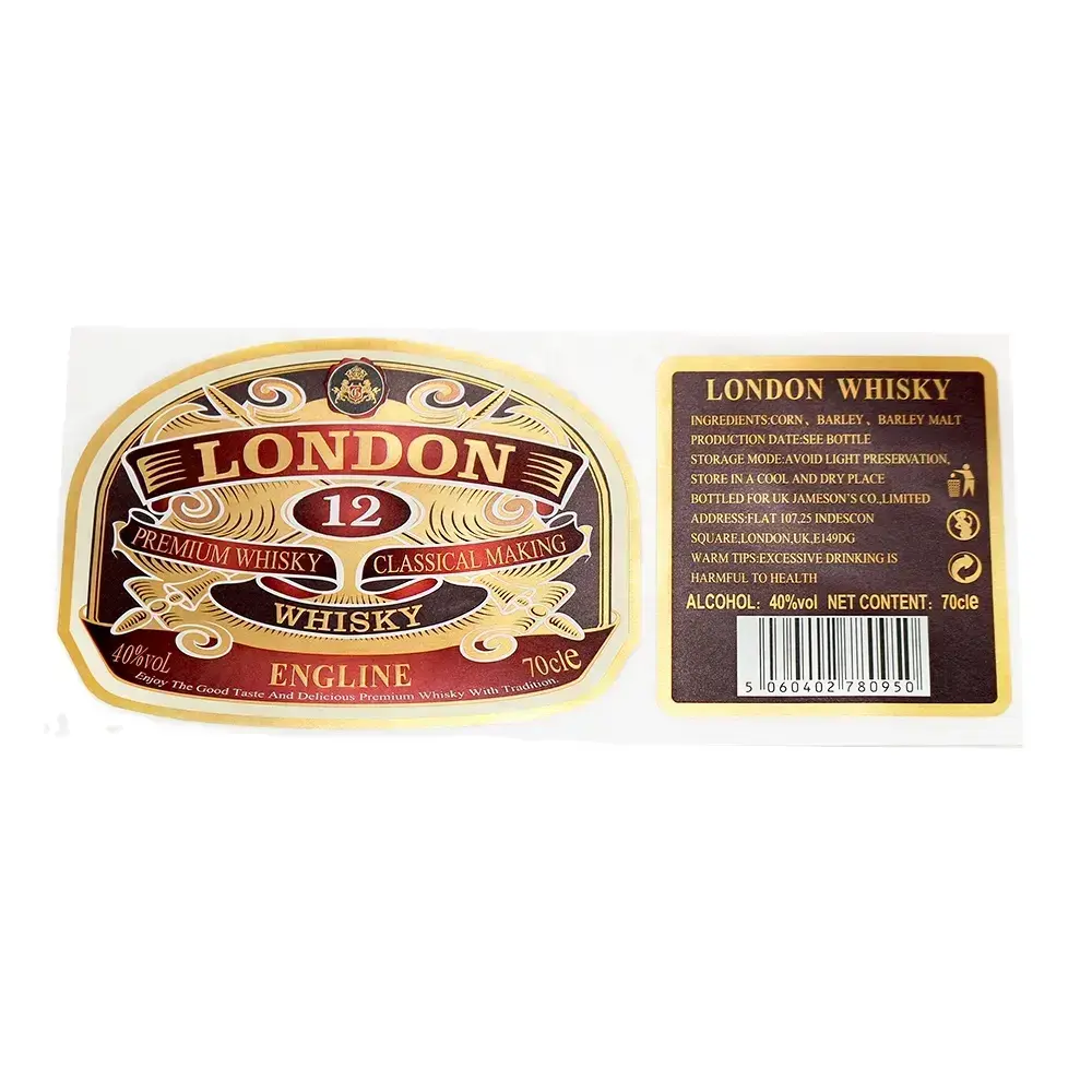 Wine Bottle Labels 7-10day by DJB 5