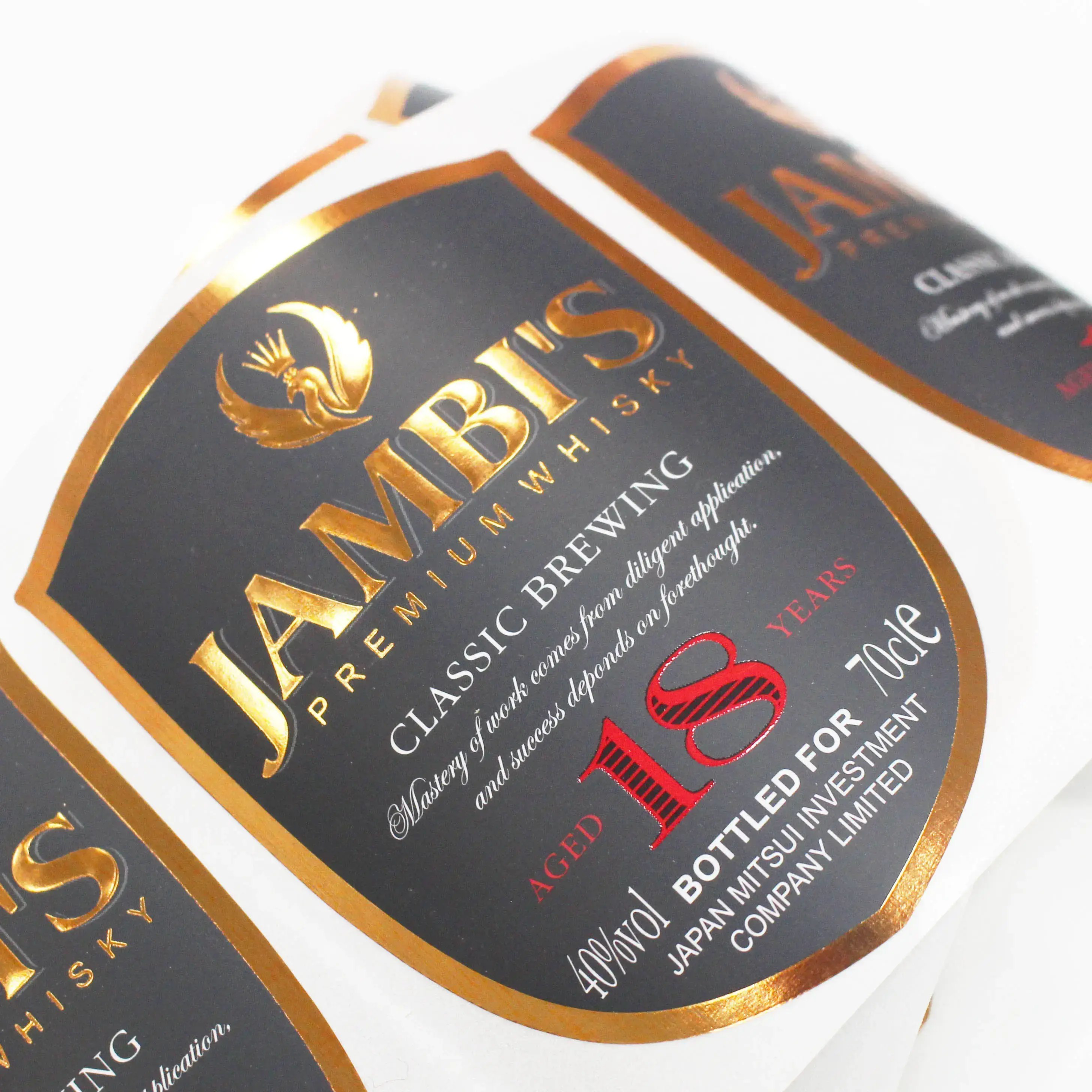 Blank Wine Labels Custom - - DJB 4