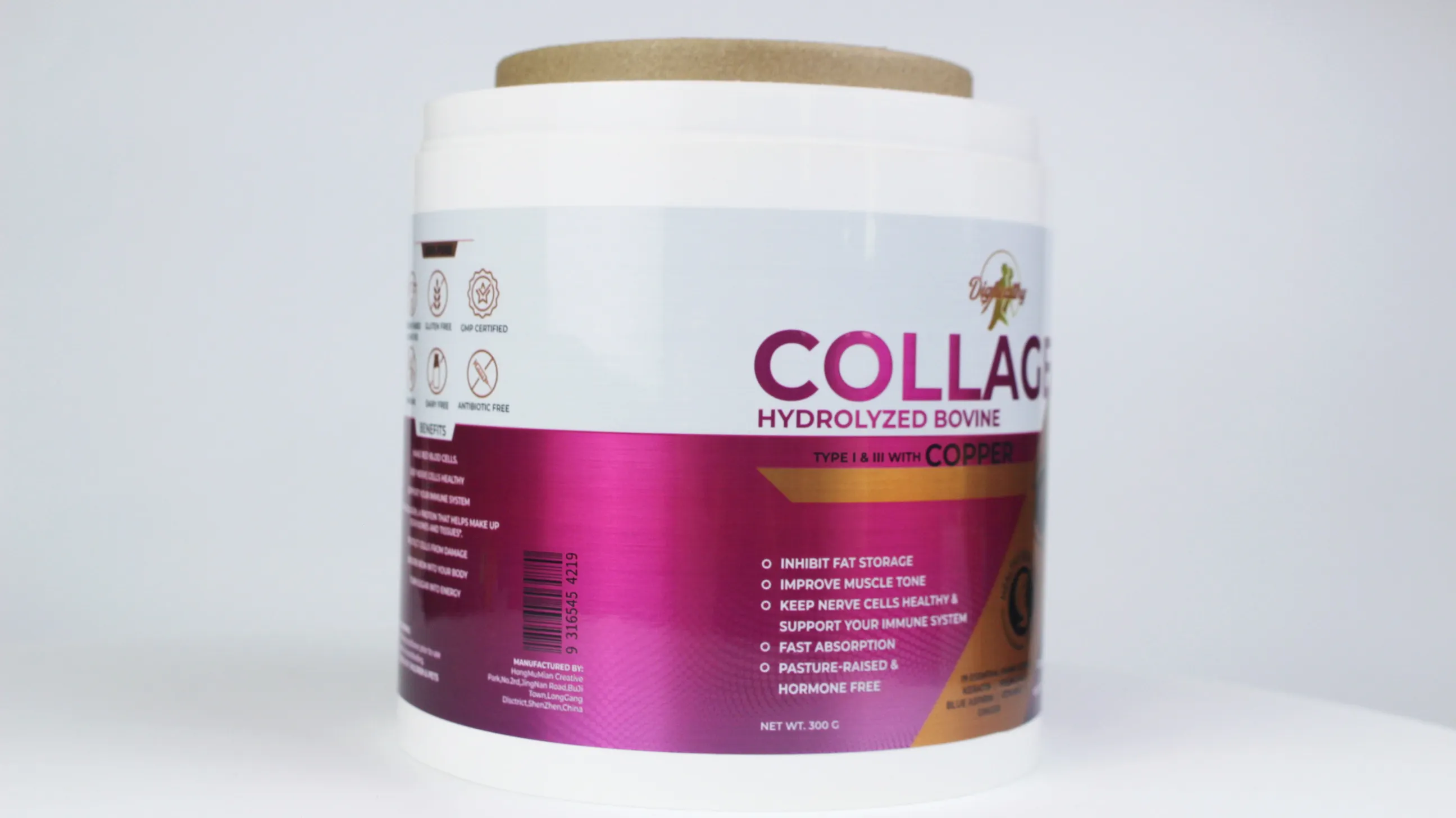 Custom Labels Printing D/P by DJB 4