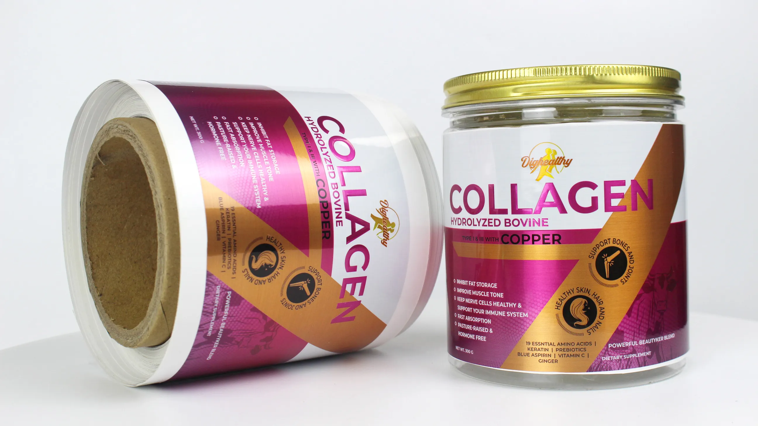 Custom Labels Printing D/P by DJB 6