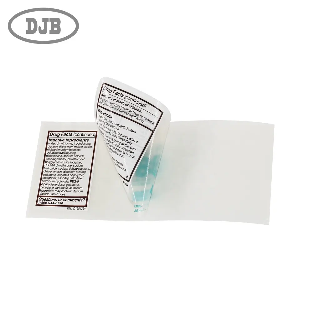 Custom Labels Printing Online Transaction - - DJB-1 4