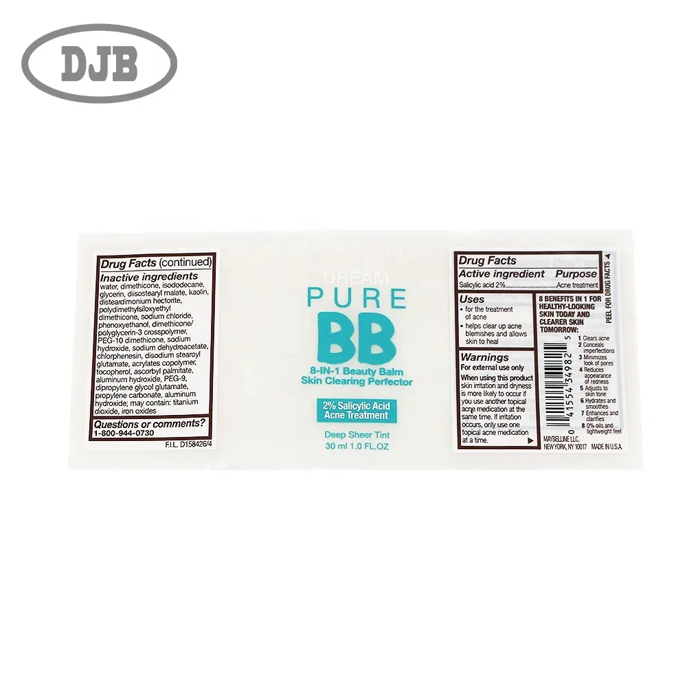 Custom Labels Printing Online Transaction - - DJB-1 5
