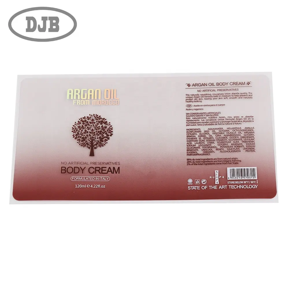 Custom Labels Printing 7-10day - - DJB-1 5