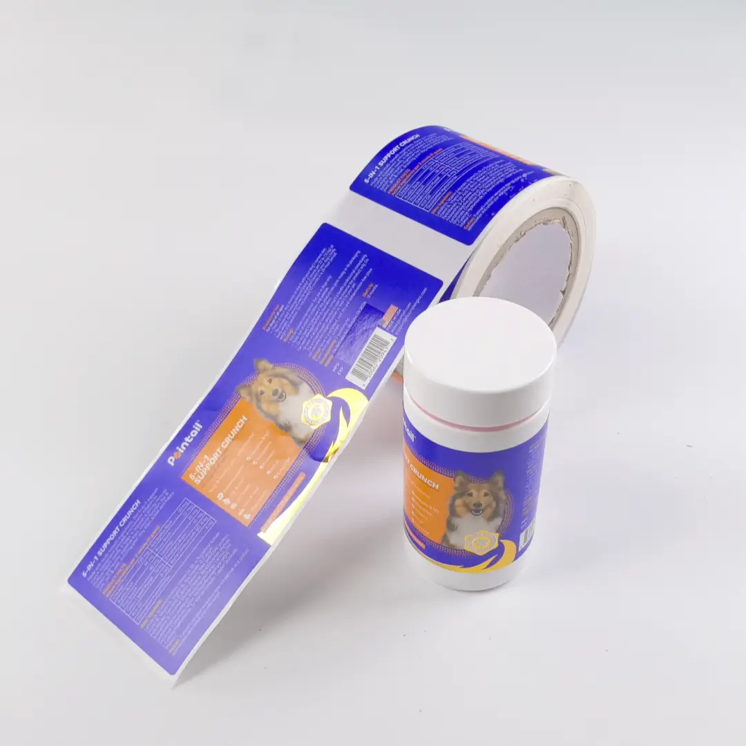Stickers for Food Packaging Roll + Carton Wholesale - DJB 2