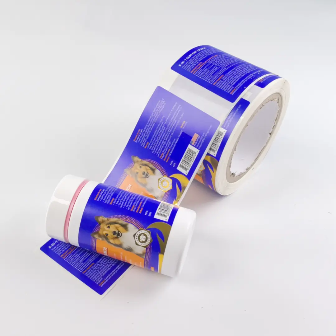 Stickers for Food Packaging Roll + Carton Wholesale - DJB 3