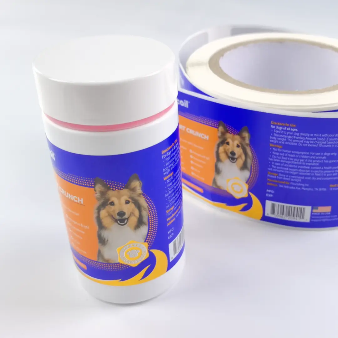 Stickers for Food Packaging Roll + Carton Wholesale - DJB 9