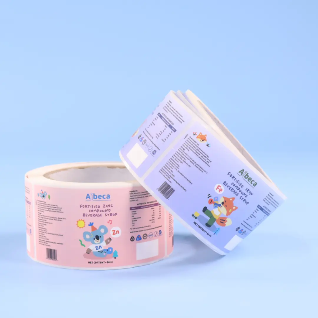 Drug Labels Silk Screen UV Wholesale - DJB 6