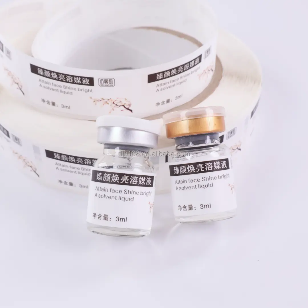 Medicine Labels Matte Lamination - - DJB 4
