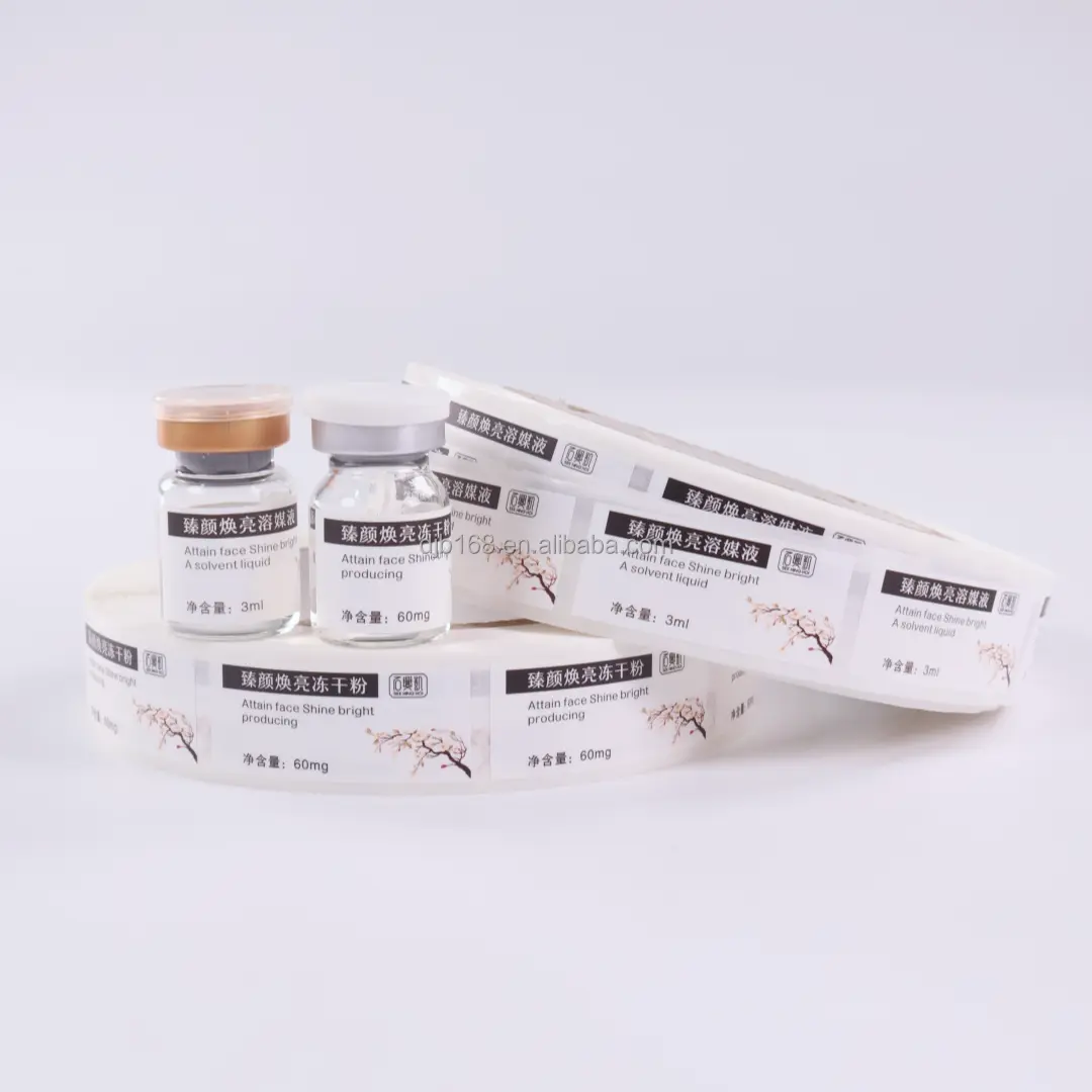 Medicine Labels Matte Lamination - - DJB 12