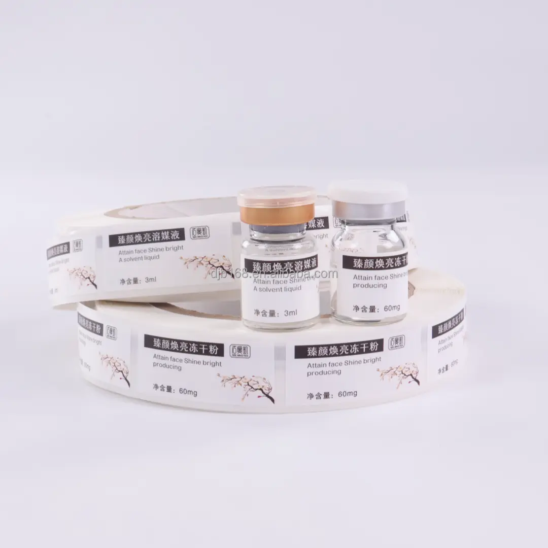Medicine Labels UV Printing by DJB 2