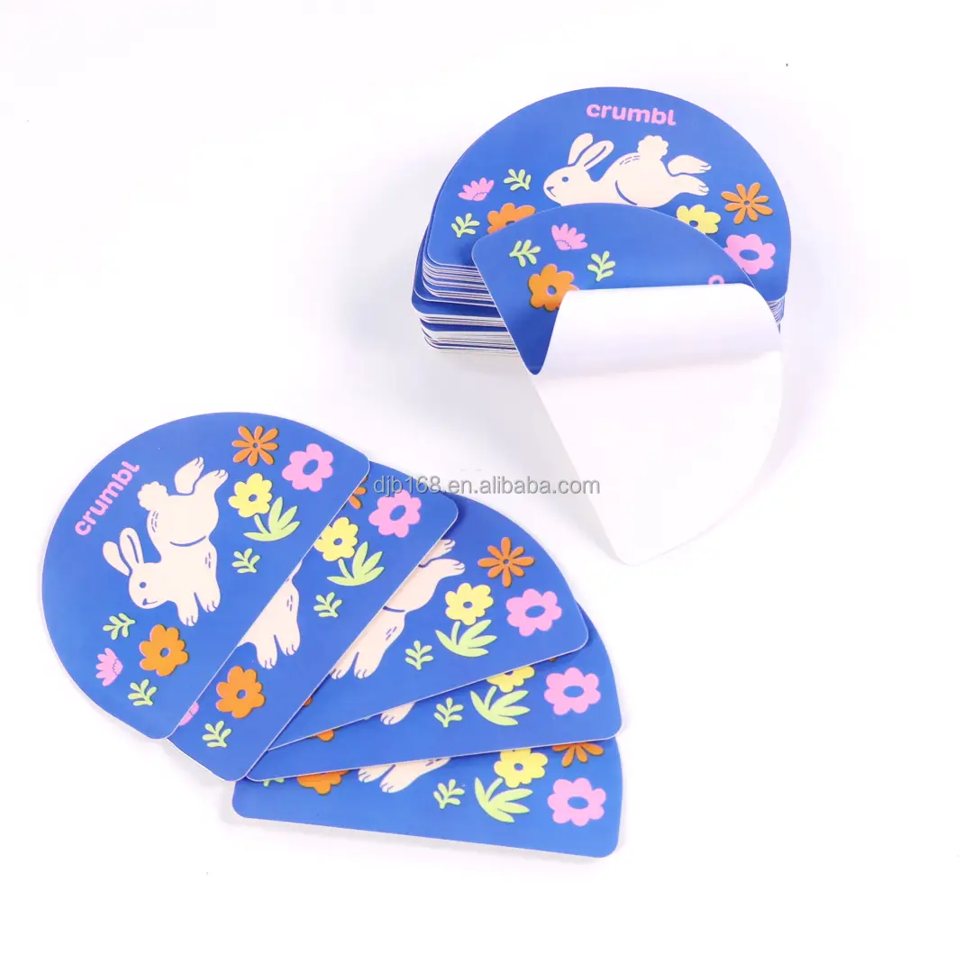 Custom Stickers Printing PVC Material - - DJB 5