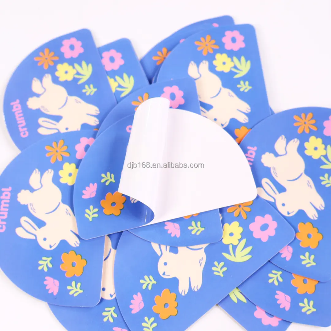 Custom Stickers Printing PVC Material - - DJB 4