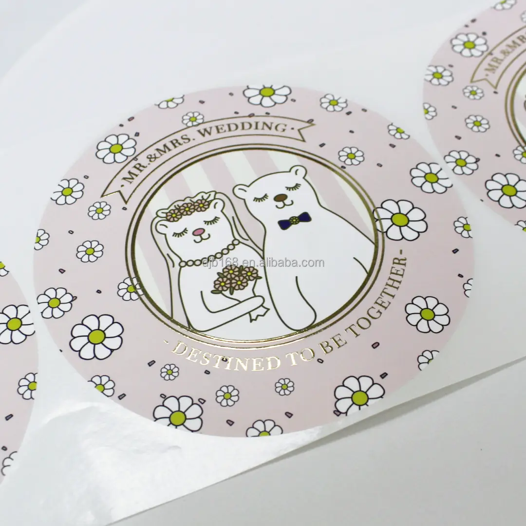 Custom Outdoor Labels Gold Stamping Process Wholesale - DJB 5