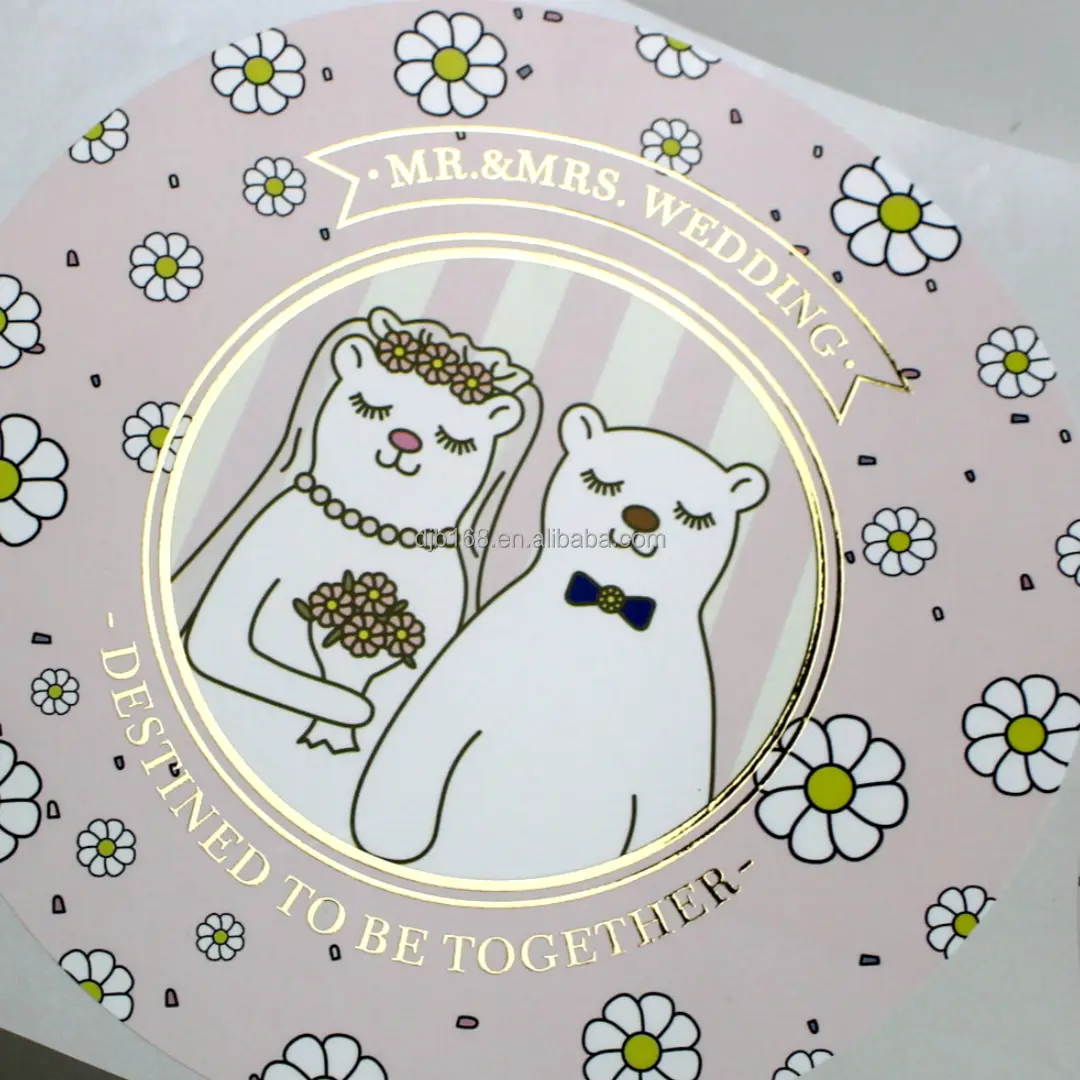 Custom Outdoor Labels Gold Stamping Process Wholesale - DJB 6