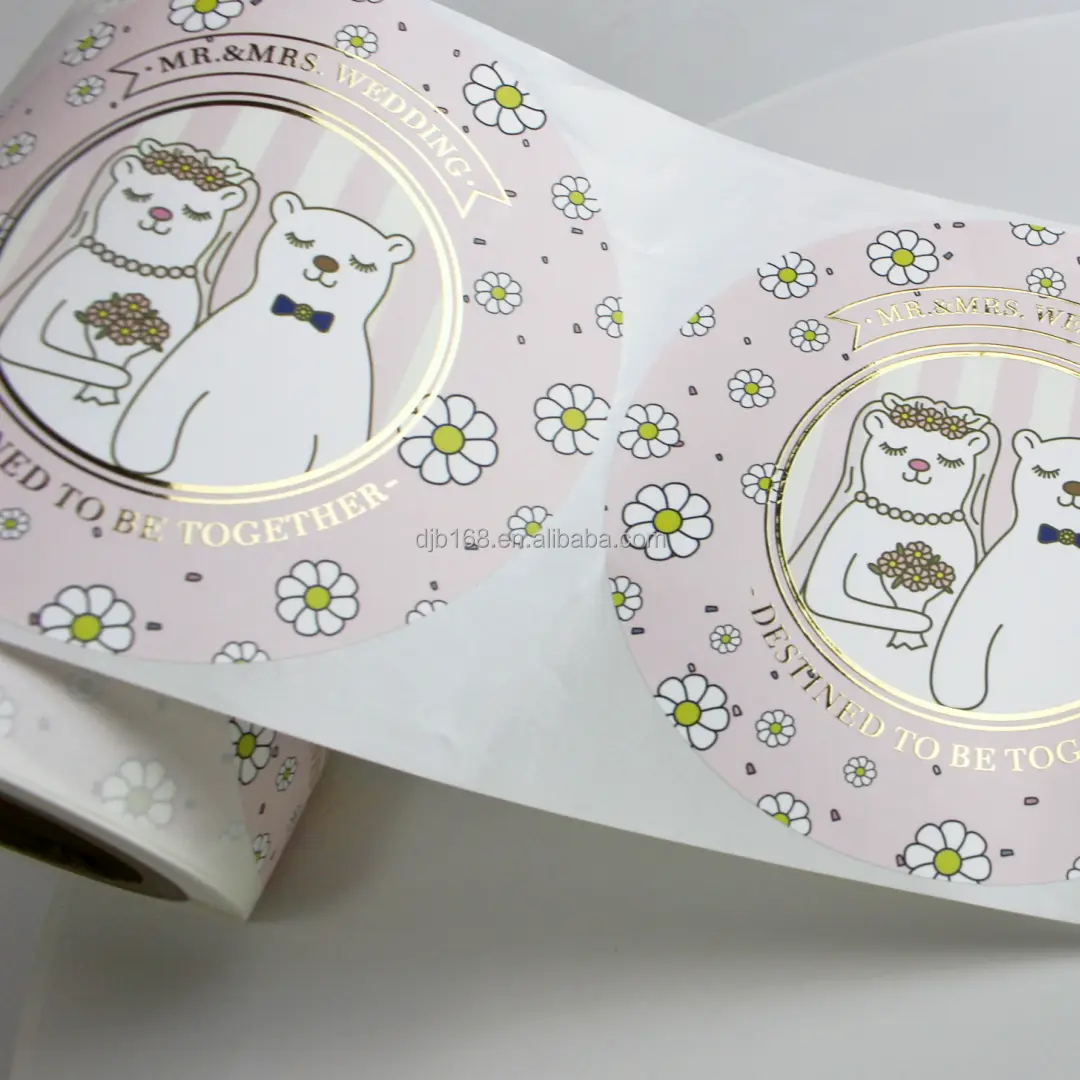 Custom Outdoor Labels Gold Stamping Process Wholesale - DJB 7