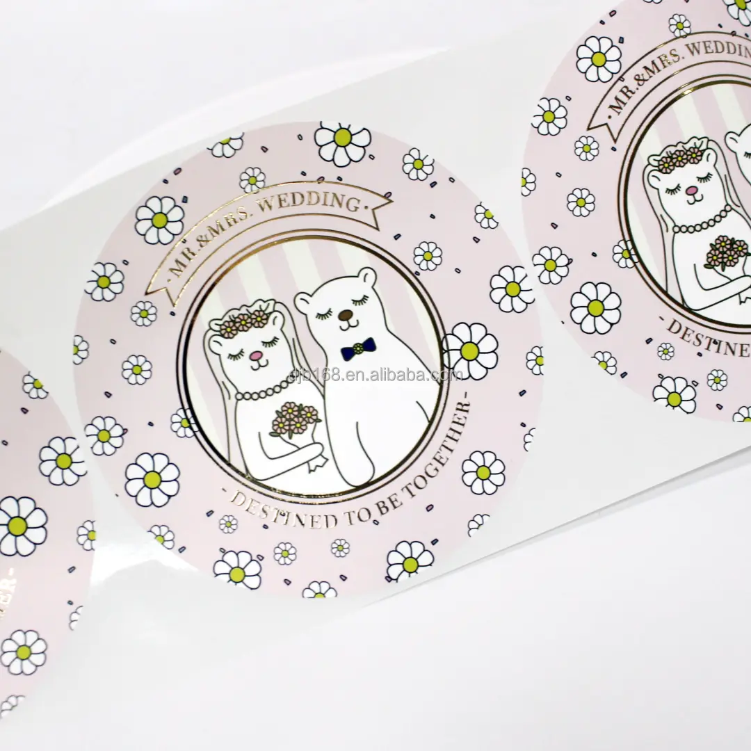 Custom Outdoor Labels Gold Stamping Process Wholesale - DJB 10